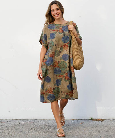 Casual, Short Pocket Dress –  Aryam Caftan™