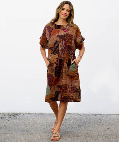 Casual, Short Pocket Dress –  Aryam Caftan™