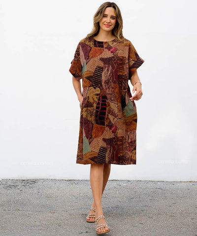 Casual, Short Pocket Dress –  Aryam Caftan™