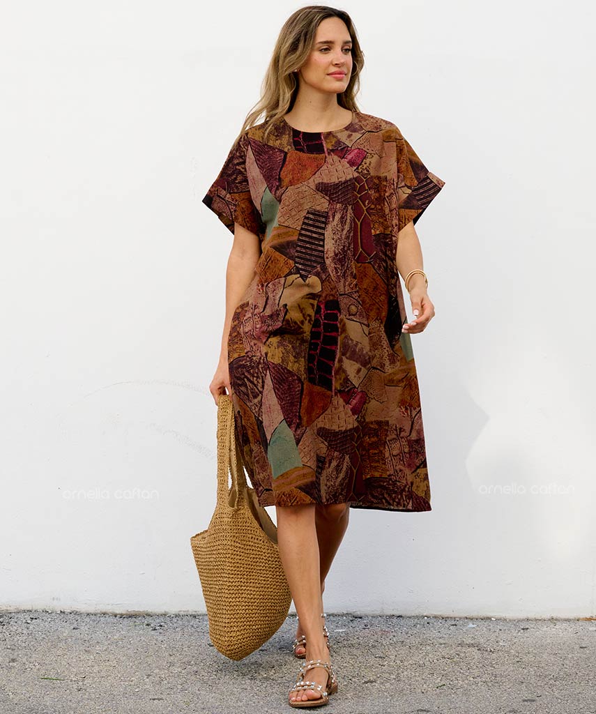 Casual, Short Pocket Dress –  Aryam Caftan™