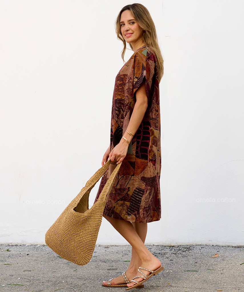 Casual, Short Pocket Dress –  Aryam Caftan™