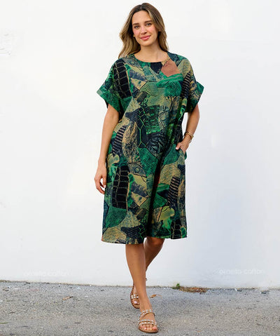 Casual, Short Pocket Dress –  Aryam Caftan™