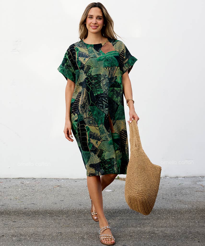 Casual, Short Pocket Dress –  Aryam Caftan™