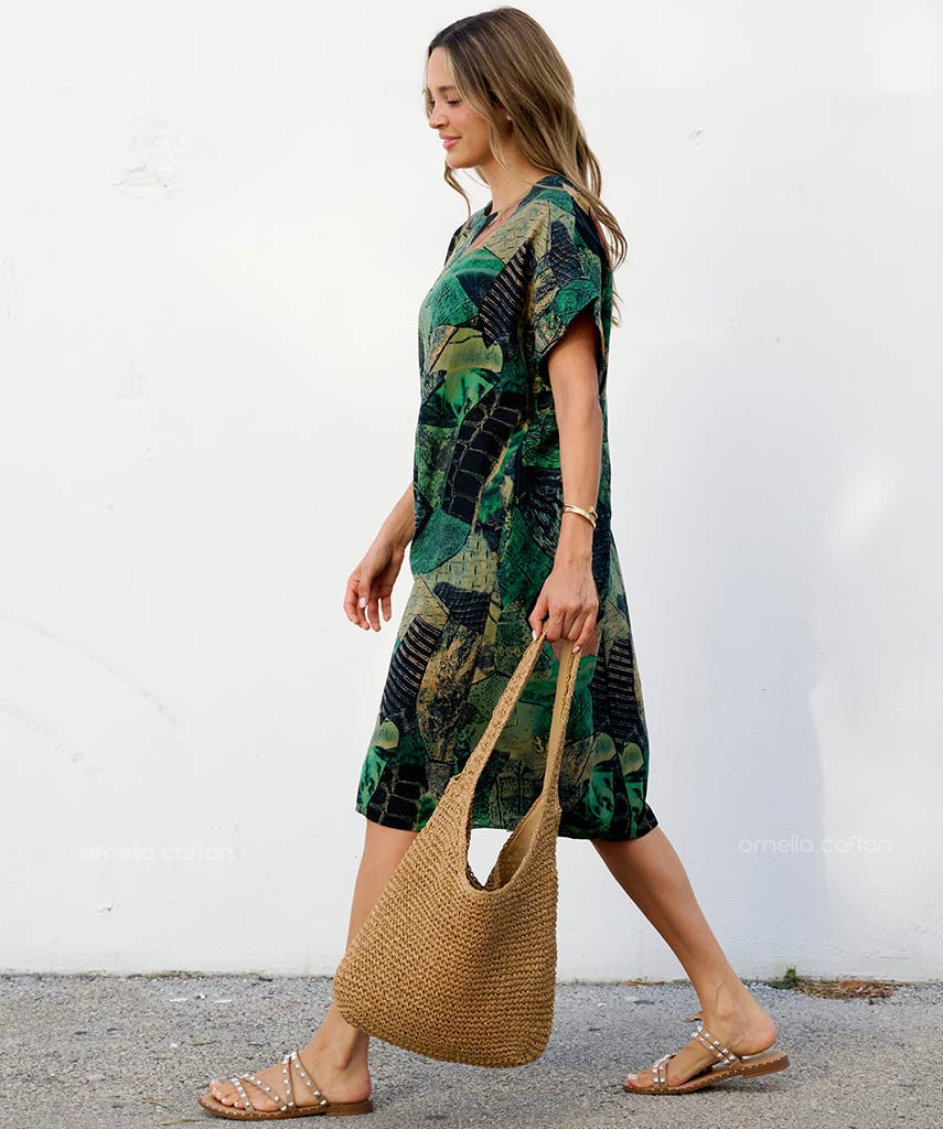 Casual, Short Pocket Dress –  Aryam Caftan™