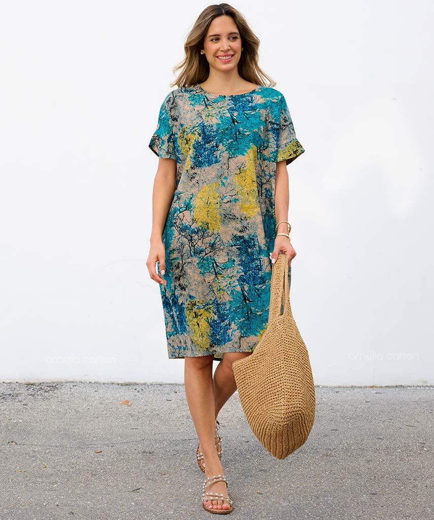 Casual, Short Pocket Dress –  Aryam Caftan™