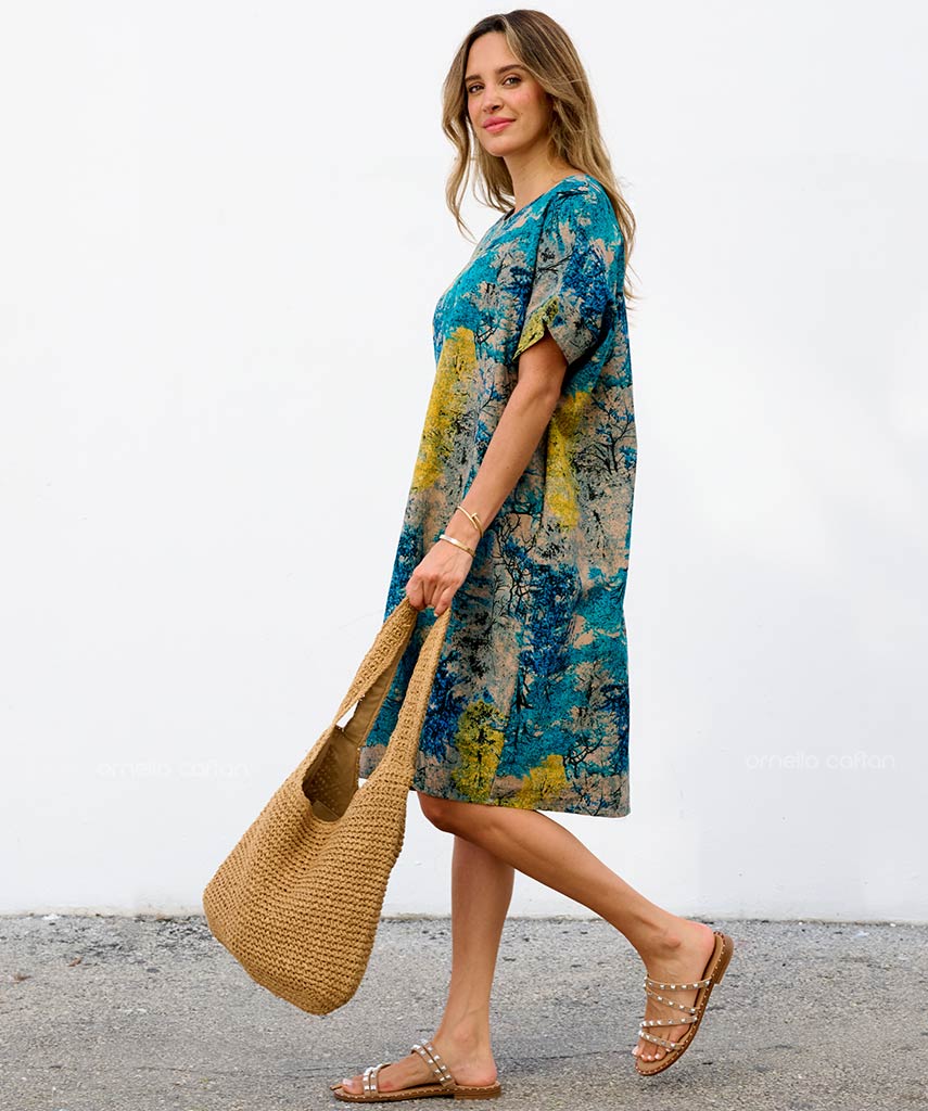 Casual, Short Pocket Dress –  Aryam Caftan™
